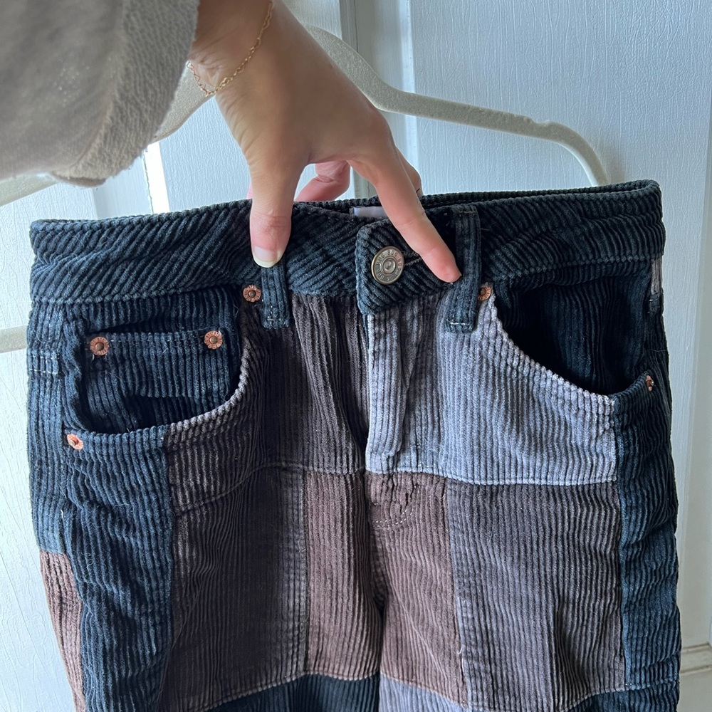 Bdg Corduroy Patchwork Puddle Pants - image 4